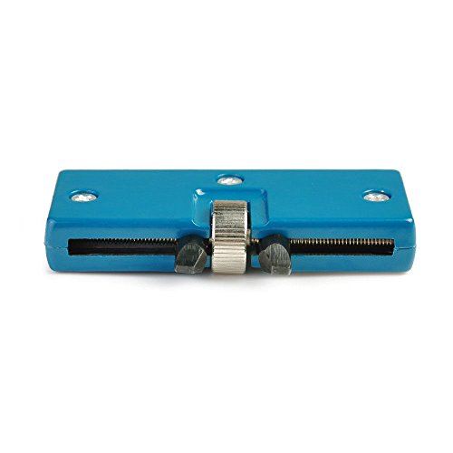 Professional Watch Back Remover Tool, Metal Adjustable Rectangle Watch Back Case Cover Press Closer & Opener Opening Removal Screw Wrench Repair Kit Tool For Watchmaker #TOP6