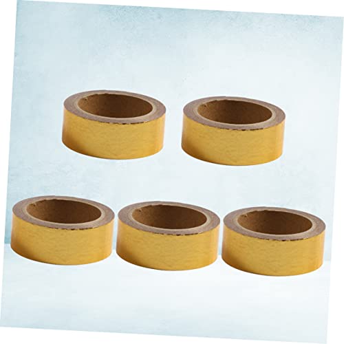 Sewroro 5 Peças Fita Adesiva De Papel Para Scrapbooking Fita Adesiva Fita Adesiva Para Scrapbooking