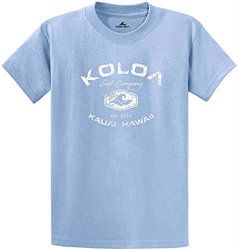 Koloa Surf Vintage Arch Logo Heavy Cotton T-Shirts in Regular, Big & Tall Sizes