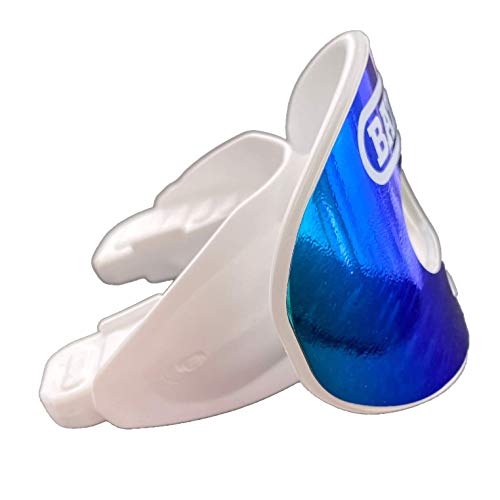 Battle Iridescent Oxygen Mouthguard (Chrome Blue/Green) #TOP1
