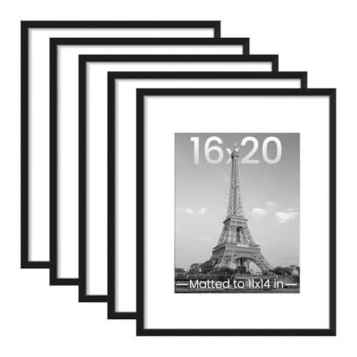 Upsimples 16x20 Photo Frame Set of 5
