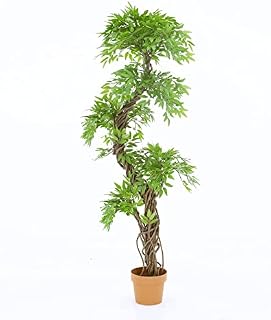 Artificial Chinese Topiary Tree | This handmade artificial Replica Japanese Fruticosa tree, fake plant is made to the finest detail using real wood, Height is approx 6ft but varies from 165cm - 175cm