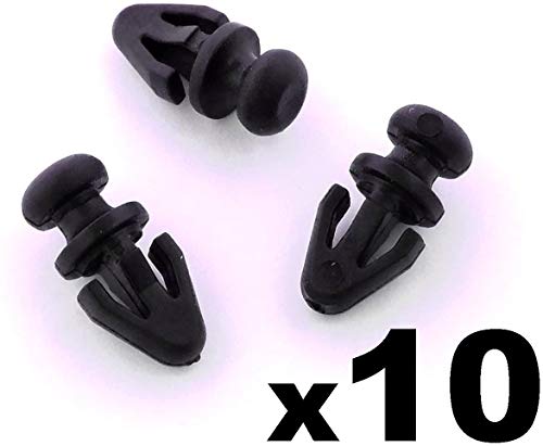 10x Ford Mondeo Tür Verkleidung Clips Befestigung für Gummi Dichtung Unten - 1042065 - KOSTENLOSER VERSAND!
