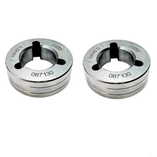 Zeroupshop Rollo de accionamiento V-Groove de 0,6 mm, 0,23 pulgadas para Millermatic 200 210 212 250 251 252 DVI Pulser Vintage para Multimatic 200/215/220 AC/DC 255 Soldador Parte 87131/087131, 2