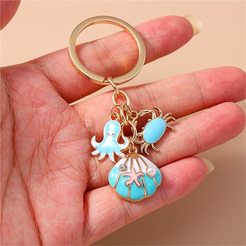 Bijoux suspendus taille et breloques de crabe haute finition - 2