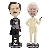 Royal Bobbles Edgar Allan Poe & Mark Twain Bobblehead Bundle Pack