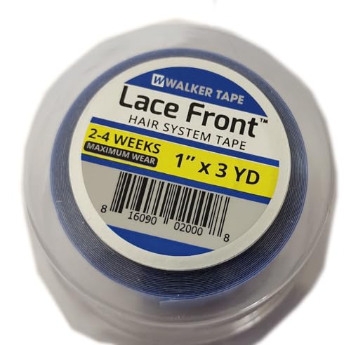 Image of Ritzkart Lace Front Tape Thin Adhesive - Double Sided Hair System Tape Roll Max Hold 2-4 Weeks 3-12 Yards Waaker Tape (1x3)