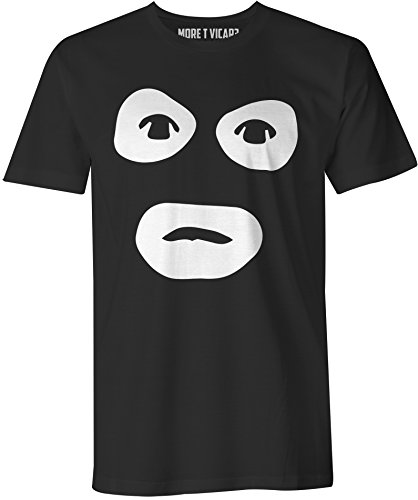 T-Shirt Slogan Large pour Homme qui cherche un look noir confortable