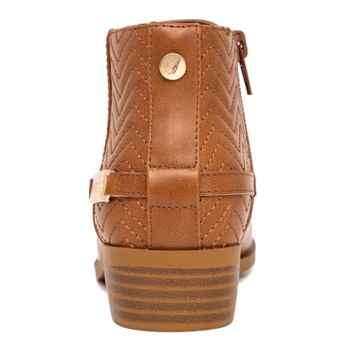 Nautica Kids Girls Ankle Bootie With Side Buckle and Zipper, Dress Boot -For Youth & Toddler (Toddler/Little/Big Kids)3