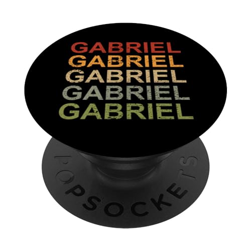 Retro Gabriel Personalisiert, Gabriel Name, Mann Gabriel PopSockets mit austauschbarem PopGrip für 16,98 EUR bei amazon.de Bild: Retro Gabriel Personalisiert, Gabriel Name, Mann Gabriel PopSockets mit austauschbarem PopGrip für 16,98 EUR bei amazon.de