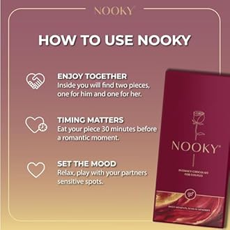 Tempting Delights for uplifing mood (Packof 2) INTIMACY CHOCOLATE FOR COUPLES | for Men & Women -by Ellipse