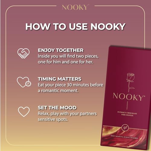 Tempting Delights for uplifing mood (Packof 2) INTIMACY CHOCOLATE FOR COUPLES | for Men & Women -by Ellipse