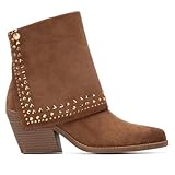 XTI - Botas Camperas Mujer Camel - Calzado Cómodo y Versátil - Moda casual - Modelo 14446402 (Talla 39)