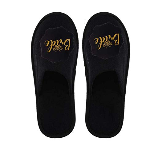 Image of BRIDE Home Slippers For Women And Props For Wedding Shoot & Gifting