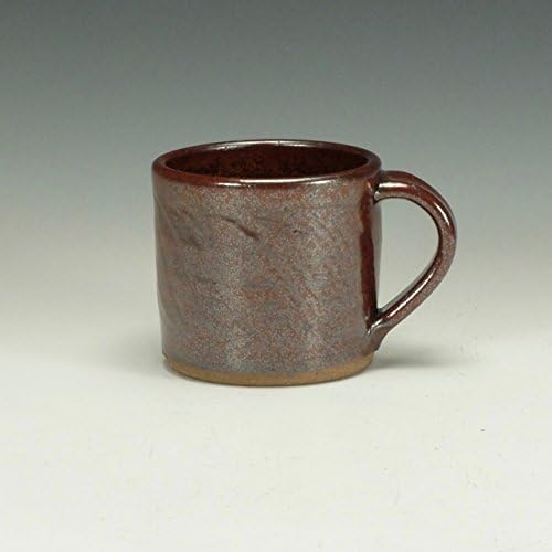 Stoneware mug. Tenmoku.