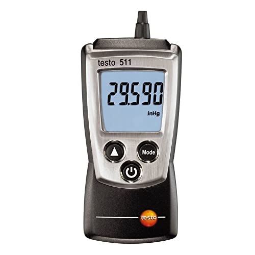 Manomètre CVC Testo 511 pour corriger les erreurs de calcul de débit d'air