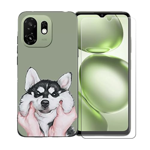 CongJiaLingXi�P�[�X�K�p �� TCL NXTpaper 70 Pro (6.9") �K�p �� �d�����ꂽ�K���X�X�N���[���v���e�N�^�[�A�_�炩���V���R�[���V�F���o���p�[�h�Ռ�TPU�ی�J�o�[�������,LLM8