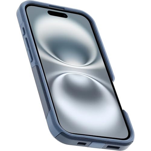 Image of OtterBox iPhone 16 Commuter Series Case - Baby Blue Jeans