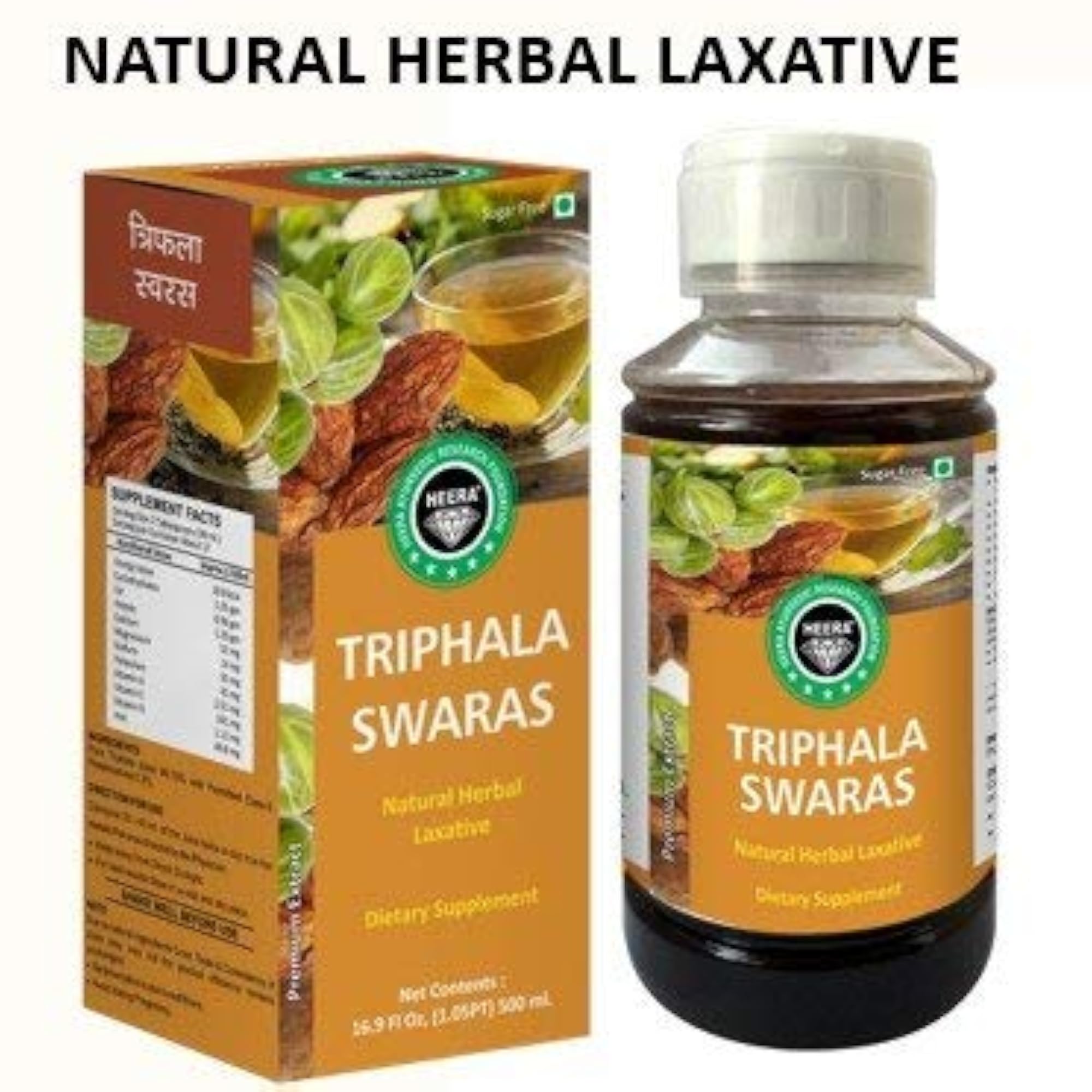 Heera Ayurvedic Research Foundation Triphala Juice 500ml - Pack of 2