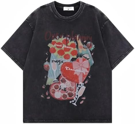 Y2K Tops Men's 90s Vintage Berserk Anime Graphic Shirts Summer Casual Tee Streetwear Harajuku Top Tshirt