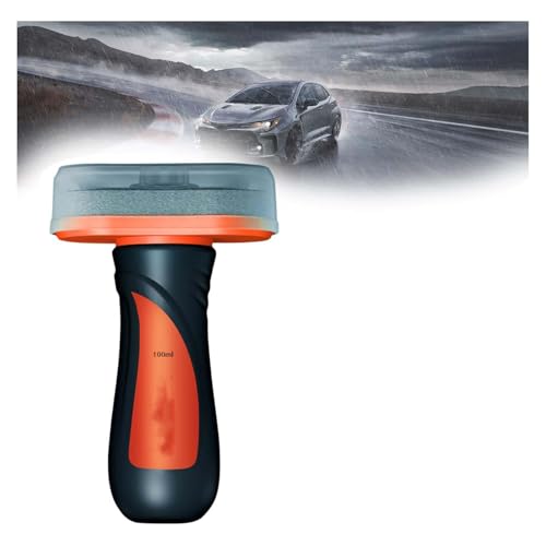 Louisx Glass Cleaning Board,Glass Cleaning Board,Glass Coating for Windshield, Windshield Hydrophobic,Improves Clarity and Visibility for Enhancing the Visual Effects of Automotive Windshields (1PC)