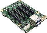 ALLNET SATA HAT Quad NAS Raspberry Pi® extensions-Platine suitable for (Entwicklungskits): Raspbe