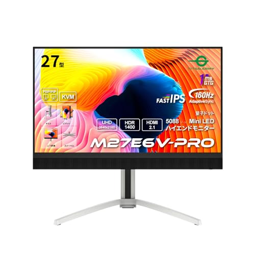 Amazon.co.jp: TITAN ARMY 量子ドット MiniLED HDR1400 27インチ