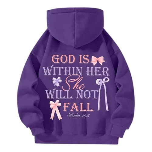 Genérico Sudadera con Capucha y Cremallera Informal para Hombre y Mujer, Sudadera Deportiva de tamaño, Ropa de Calle (Purple, S)