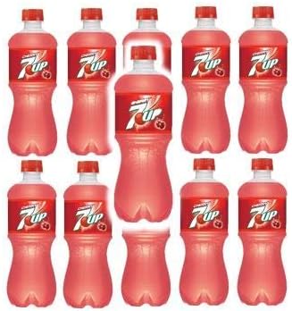 7-UP Cherry 20 oz Bottles (Pack of 8, Total of 160 Fl Oz)