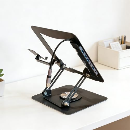 Support ordinateur portable pour télétravail confortable - 4