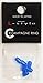 LSTYLE Dart Flight Accessory: Champagne Ring/Cap/Cup Inserts for PRO Dart Flights - Blue