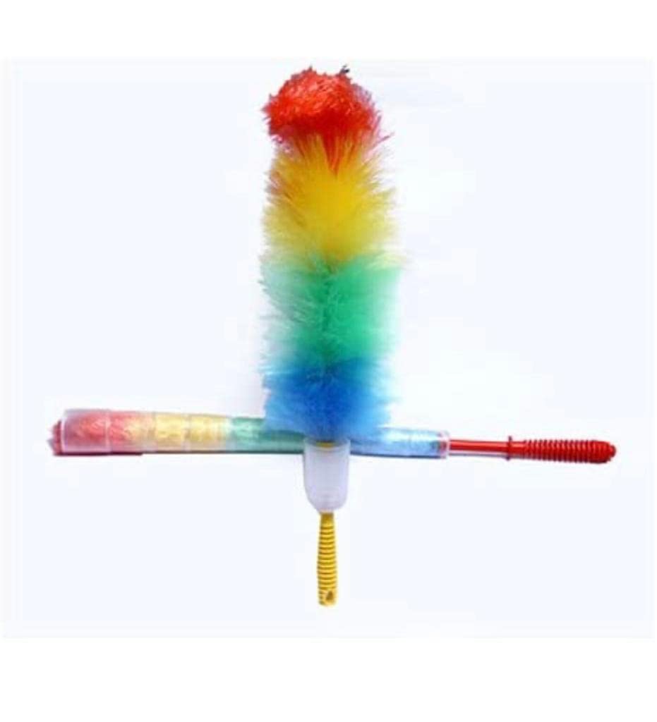 CELLEBII® Your Helping Hand Multicolor Microfiber Feather Static Cleaning Dusting Duster for Home, Office, Shop, Car