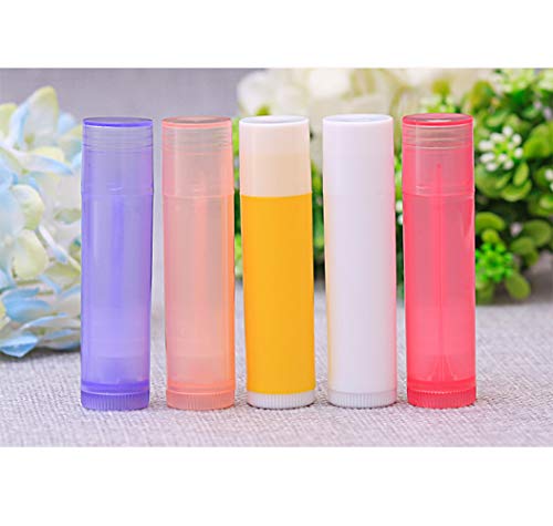 DXIA 35 Stks Lege lippenstift, Lip Balm Container Tubes, Tube Houder, DIY Lege Kleurrijke Lip Balm Lippenstift Container… - Image 3