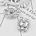 IPOTCH 1pcs Clip Floral Cristalino Hebilla de Zapatos de Novia Ornamento para...