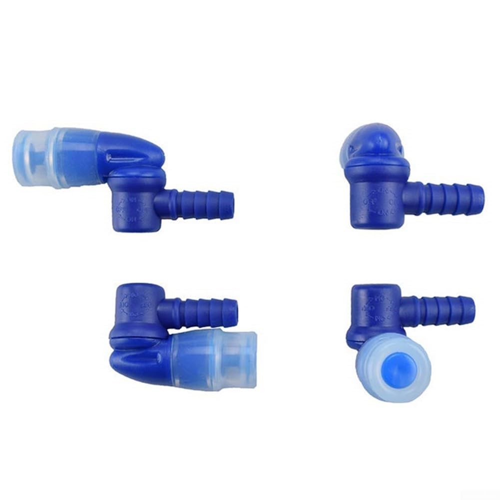 Valve de morsure pour poche d'hydratation, embout buccal de réservoir d'eau en silicone, valve de rechange pour système de poche d'hydratation (bleu)