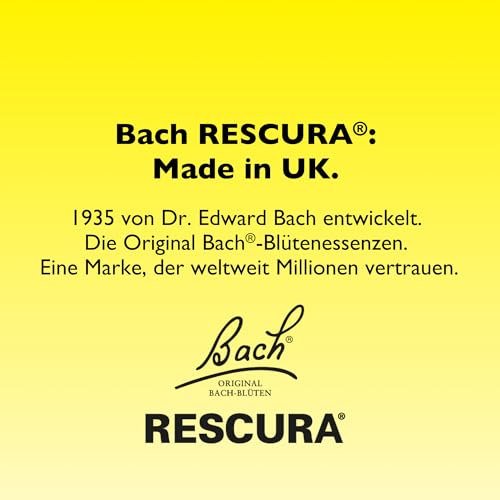 Original Bach RESCURA Spray alkoholfrei: (ehemals Rescue) Bachblüten-Mischung, 20ml