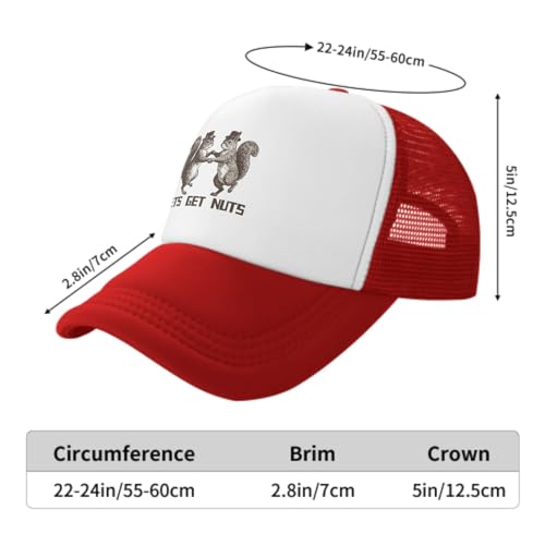 Image of Funny Trucker Hats,Trucker Hat Baseball Cap for Women Snapback Adjustable Hat Humor Gift Men