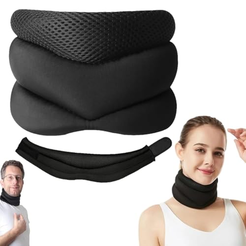 Soporte Cervical Vitavix para ronquidos, Soporte Cervical Vitavix para apnea del sueño, Soporte Cervical para Dormir, Soporte Cervical Ajustable - Comodidad Transpirable, Soporte Cervical(1PCS)