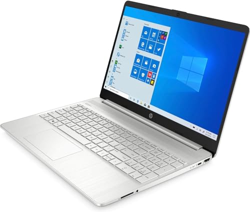 Image of HP Laptop 15-dy0025tg 15.6-inch HD Screen Computer PC Intel Pentium Silver N5030 8 GB DDR4 RAM 256GB PCIe SSD Hard Drive Notebook w / Dual-Speaker SD Card Reader & HDMI Port Windows 10 Silver (Renewed)