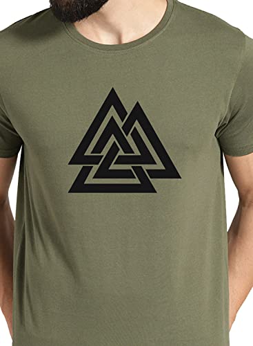 Image of ADRO Men's 100% Cotton Regular Fit T-Shirt