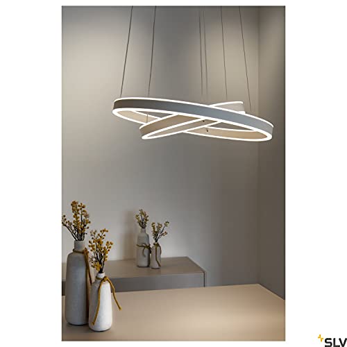 Ficha técnica SLV luminaria de suspensión ONE DOUBLE PD PHASE UP DOWN Lámpara de salón luminaria de techo 2700 3000K 35 W 1230 1885lm blanco regulable 130 grados - Fernando Cortés