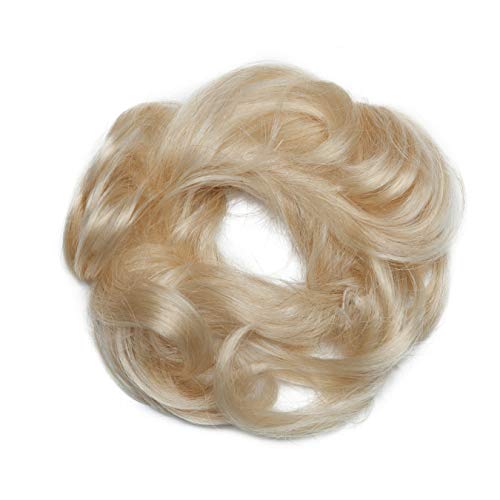 Hair Bun Hair Piece 1PC 23g #60 Platinum Blonde
