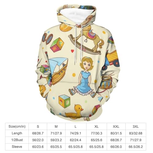 Jouets sweats à capuche un pull manche longue chaud contre la fraîcheur - 3