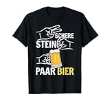 Humorvolles Kostüm : Schere, Stein, Paar, Bier