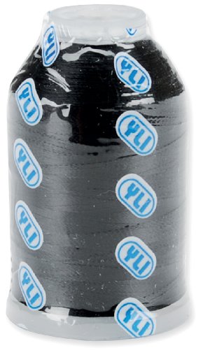 Hilo de Nylon YLI 214YLIBLK para Lencería y Bobinas, 1200 yd miniatura 1