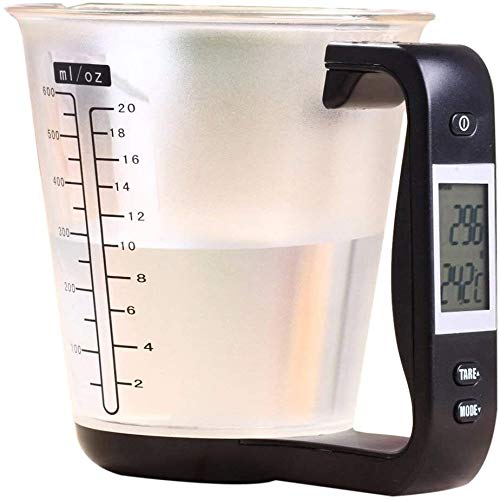 Tasse de mesure numérique pour ne plus rater vos dosages de cuisine