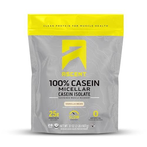 Ascent Casein Protein Vanilla