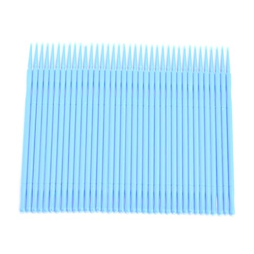 ARTSEWPLY 100pcs Lash Micro Eyelash Extension Removal Swabs Micro Applicator Brush for Salon Home