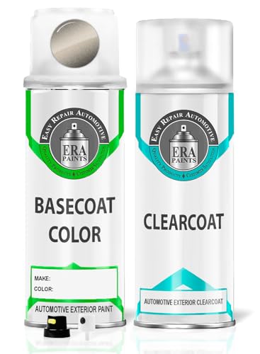 Image of ERA Paints Pick Your Color for Jeep Automotive Spray (Basecoat) Paint and Clearcoat (PJC /QJC Light Khaki Metallic)