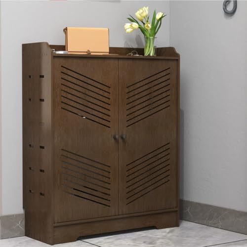 Meuble pour routeur Wi-Fi compact avec rangement de câbles discret - 2